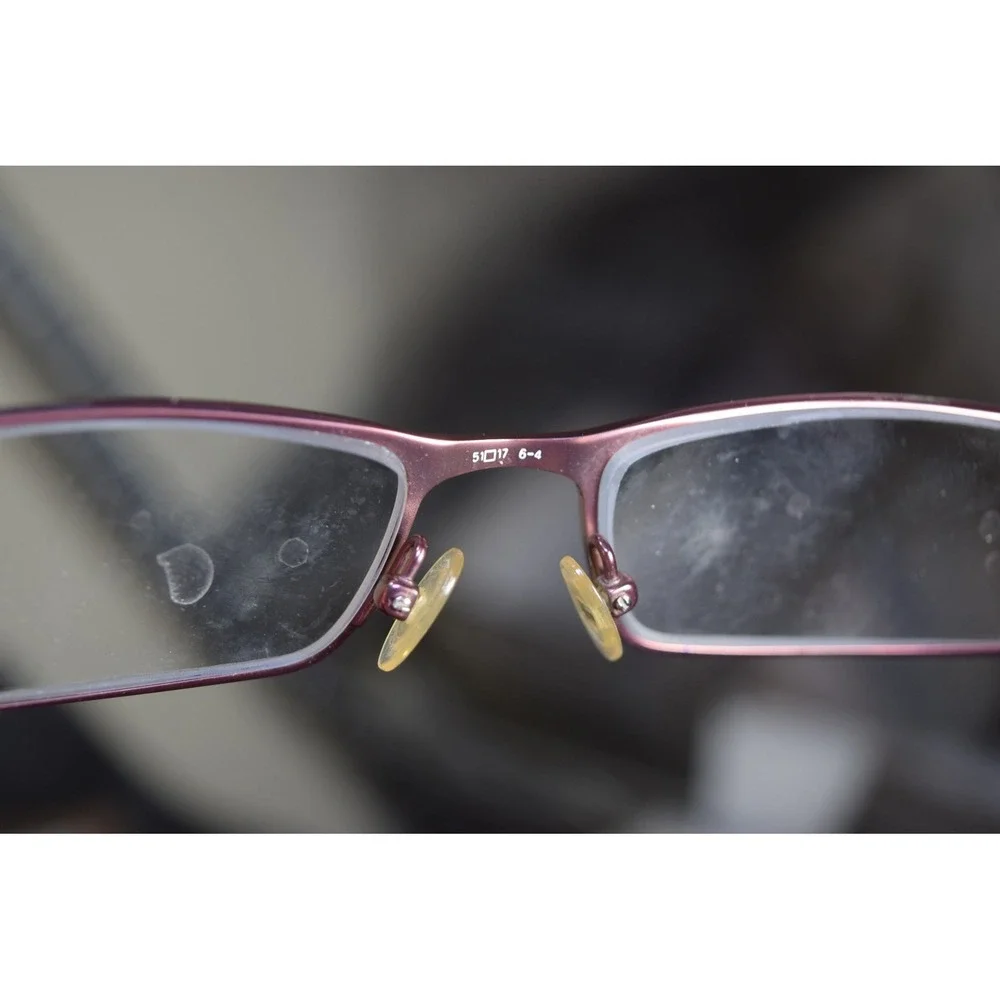 OXYDO Safilo X008 HWB Eyeglasses  51 17 135 Italy Orange Purple